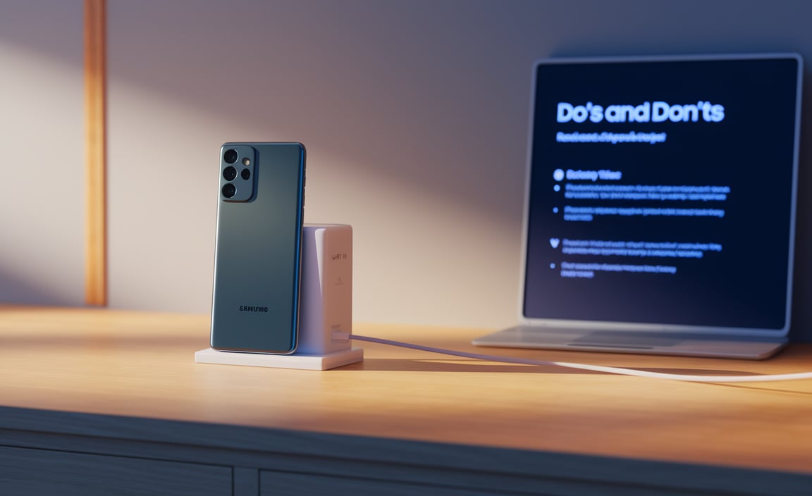 Safety Tips for Charging Your Samsung Galaxy