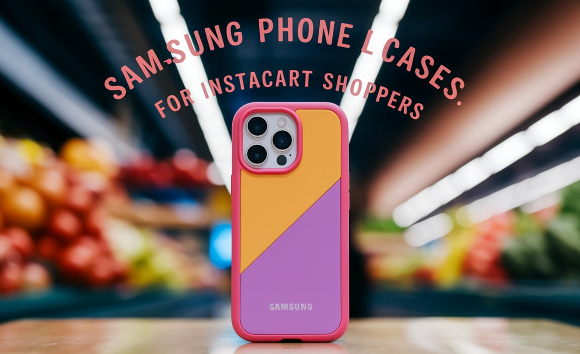 Samsung Phone Cases For Instacart Shoppers