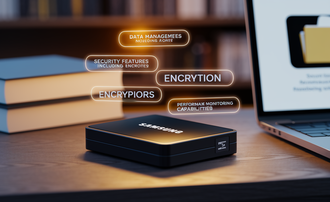 Samsung Portable SSD Software Key Features