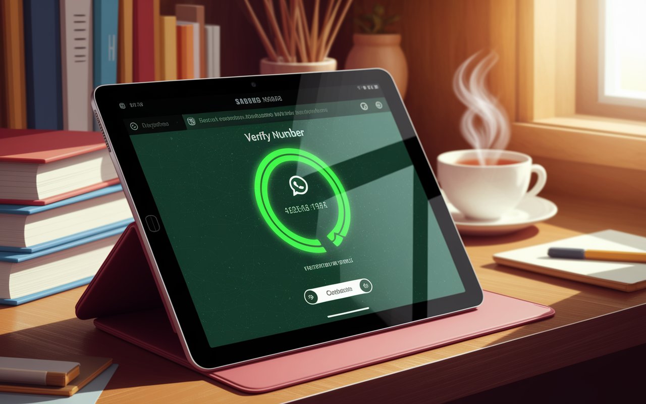 Setting Up WhatsApp on Samsung Tablet