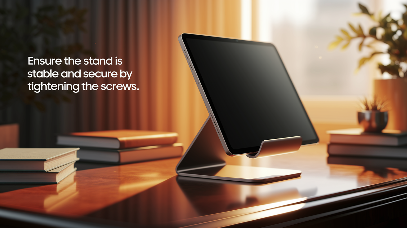 Setting Up Your Samsung Tablet Stand Correctly