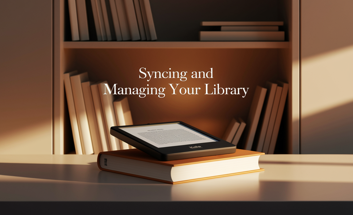 Syncing and Managing Your Kindle Library