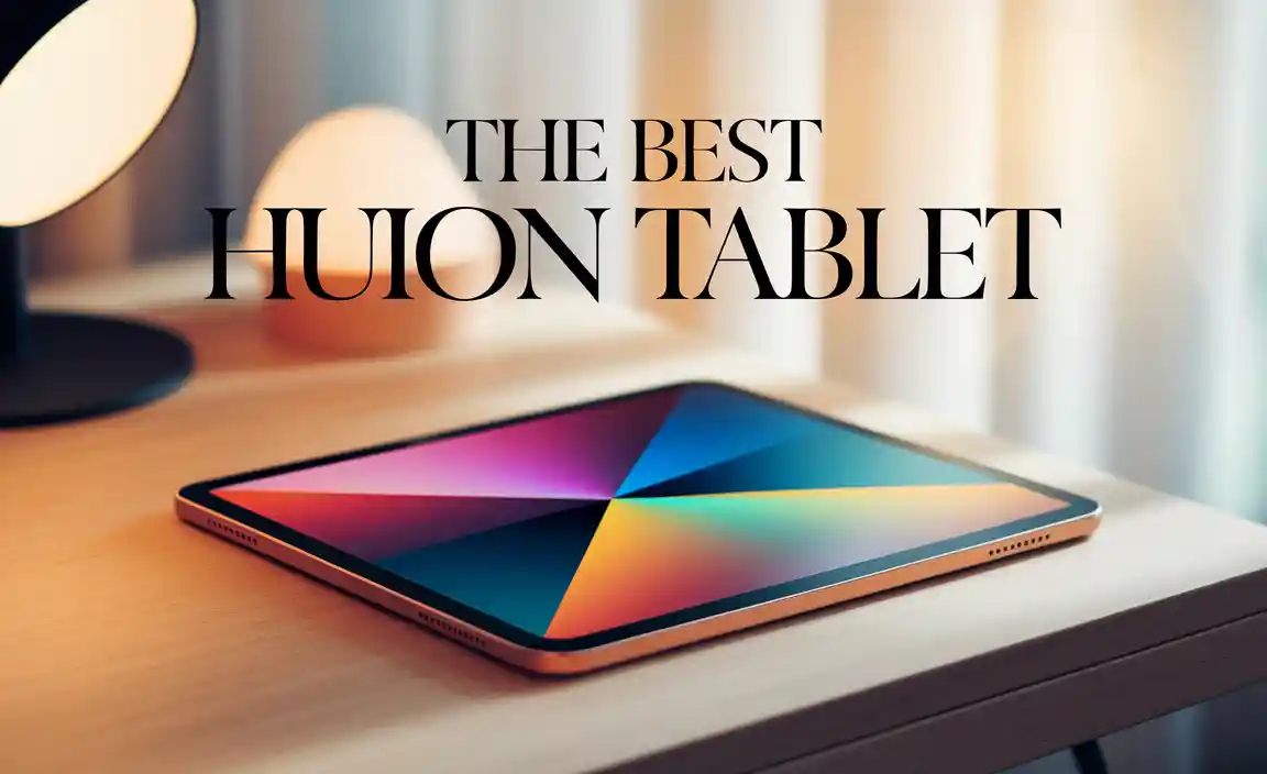 The Best Huion Tablet