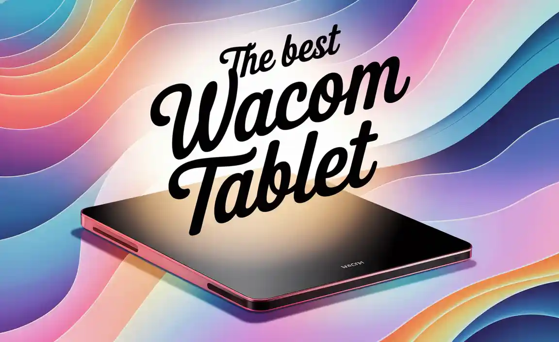 The Best Wacom Tablet