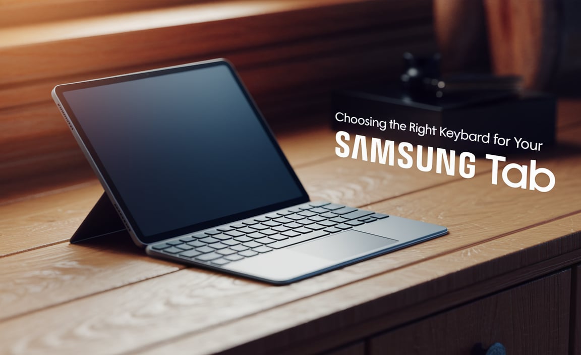 Understanding Compatibility Choosing the Right Keyboard for Your Samsung Tab