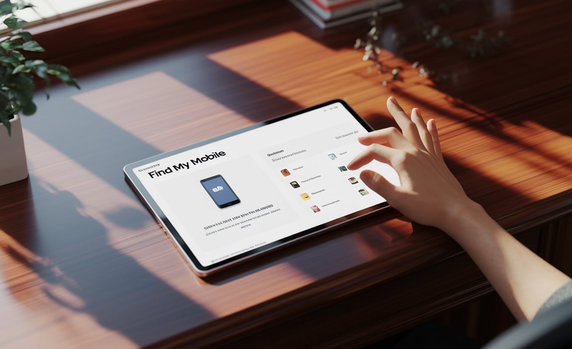 Using Samsung's Find My Mobile Service
