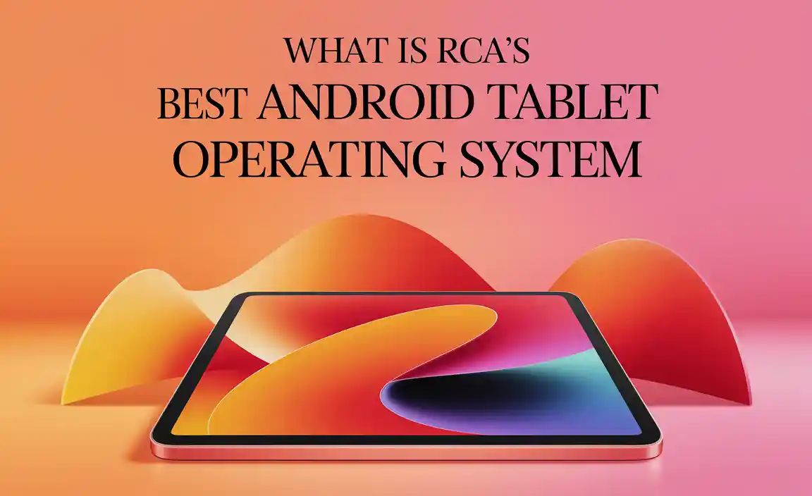 What Is RCA's Best Android Tablet Operating System