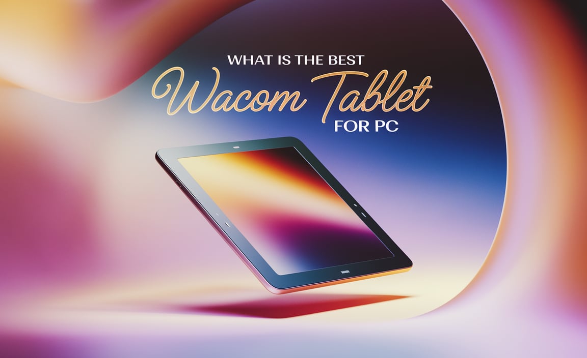 What Is The Best Wacom Tablet For PC