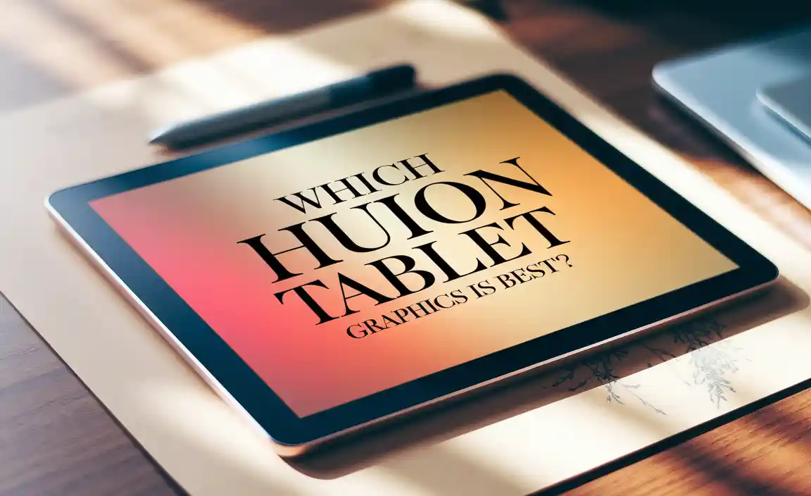 Which Huion Tablet Is Best