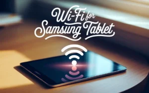Wi-Fi For Samsung Tablet