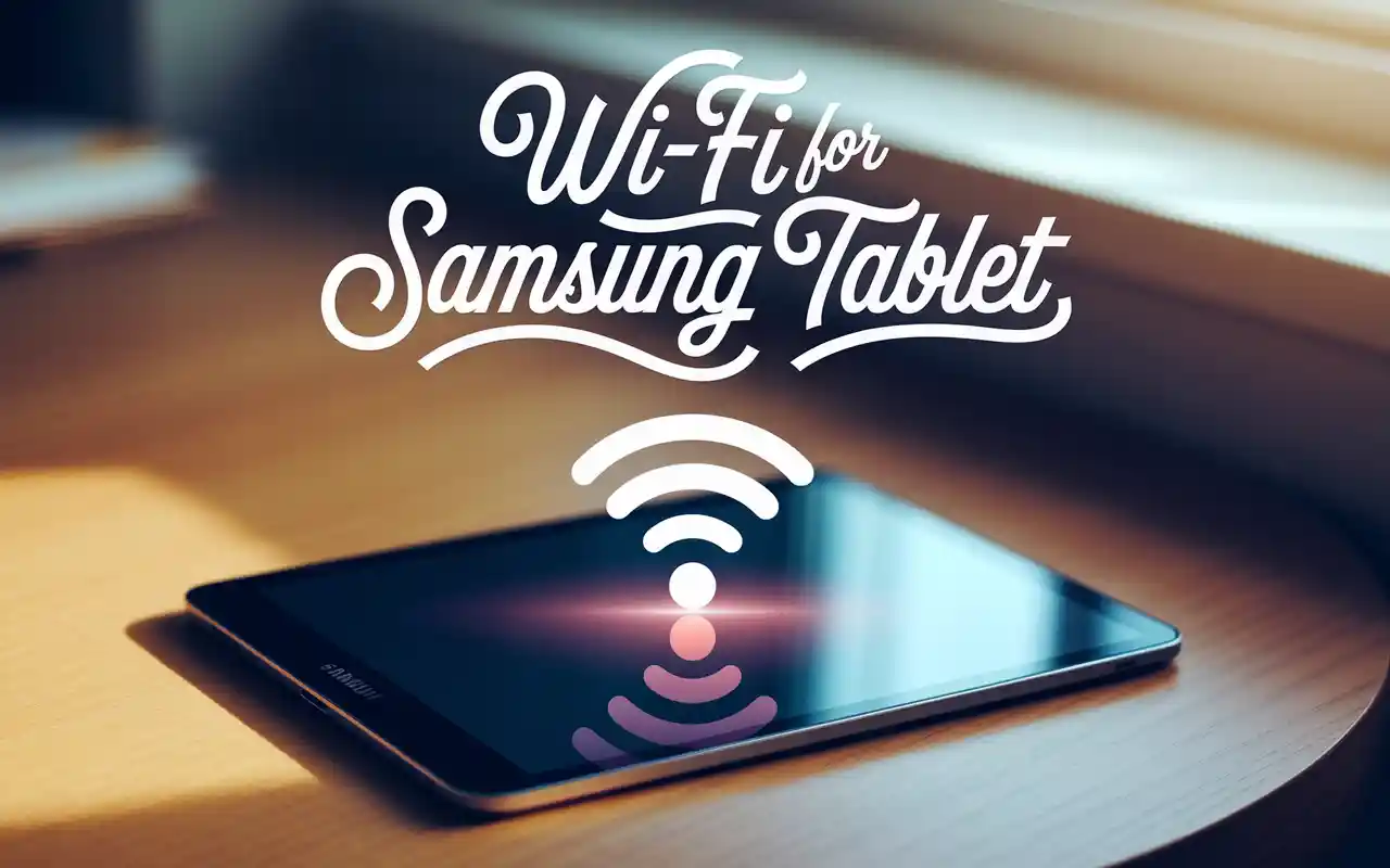 Wi-Fi For Samsung Tablet