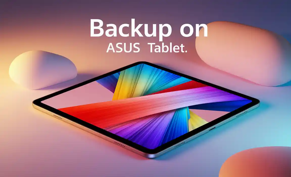 Benefits of Using VS Backup on ASUS Tablets
