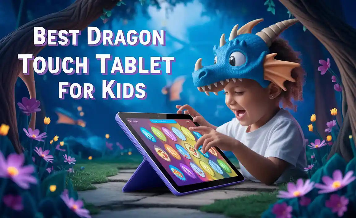 Best Dragon Touch Tablet for Kids