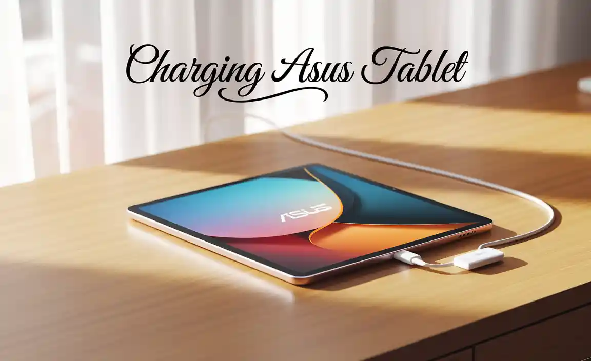 Best Practices for Charging Your Asus Tablet