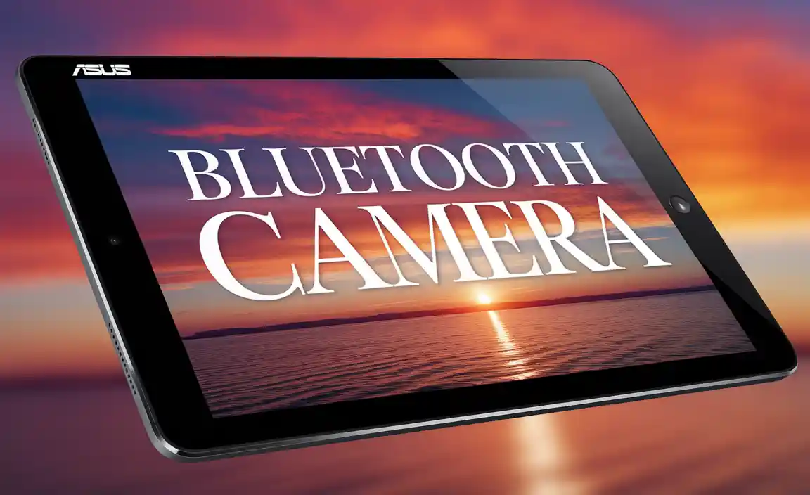 Bluetooth Camera on ASUS Tablet