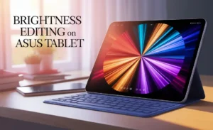 Brightness Editing on ASUS Tablet