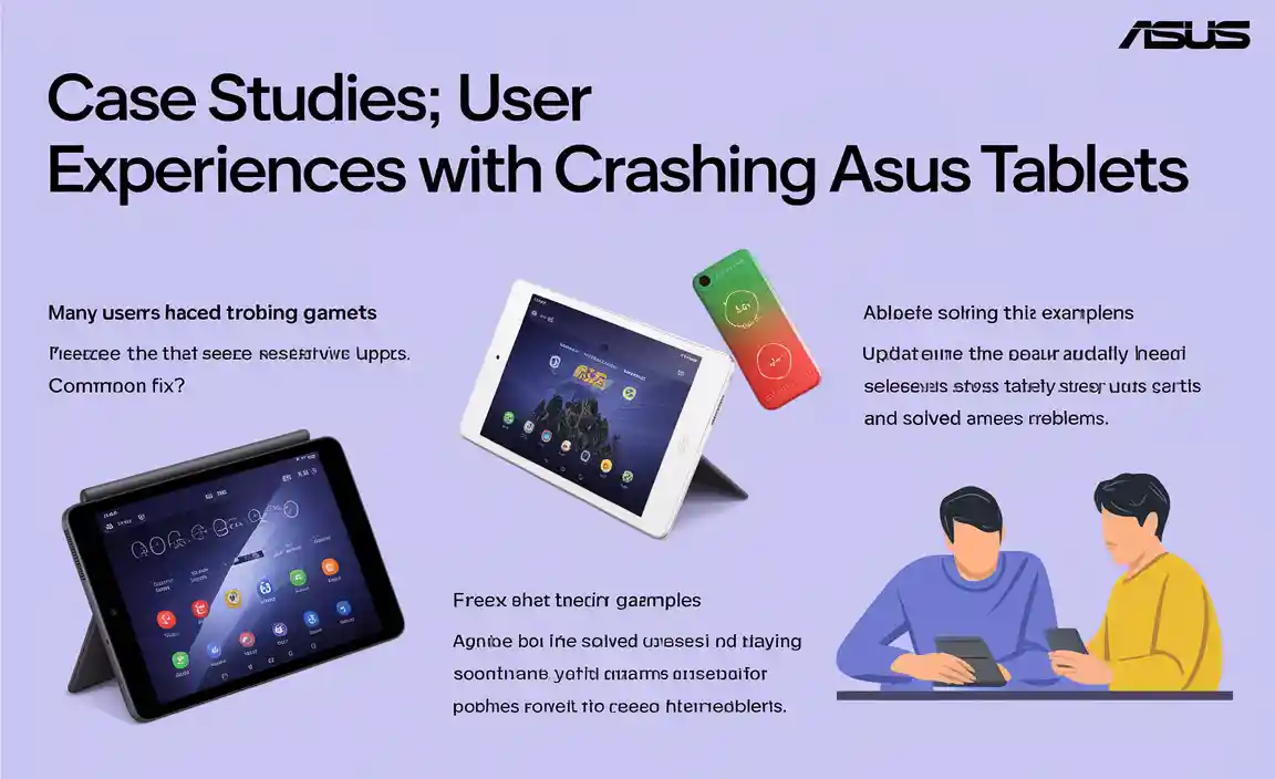 Case Studies User Experiences with Crashing Asus Tablets