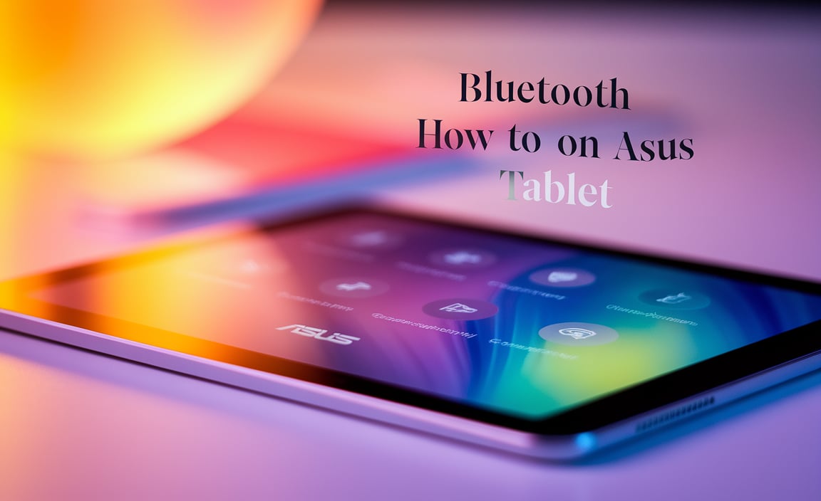 Checking Bluetooth Compatibility on Your Asus Tablet