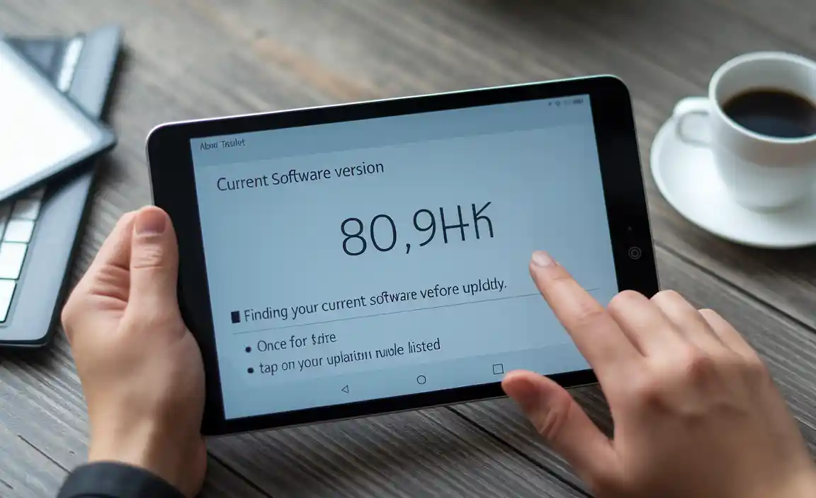Checking Current Software Version