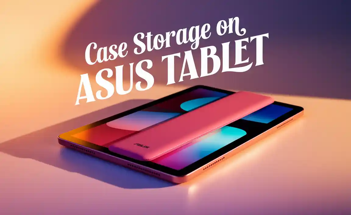 Choosing the Right Storage Case for Your ASUS Tablet