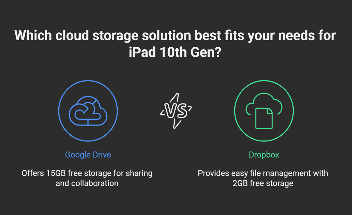 Cloud Storage Solutions for iPad 10th Gen