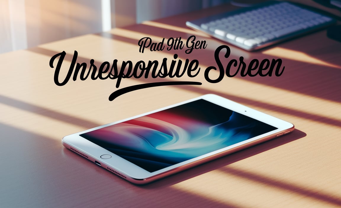 Common Causes of iPad 9th Gen Unresponsive Screen