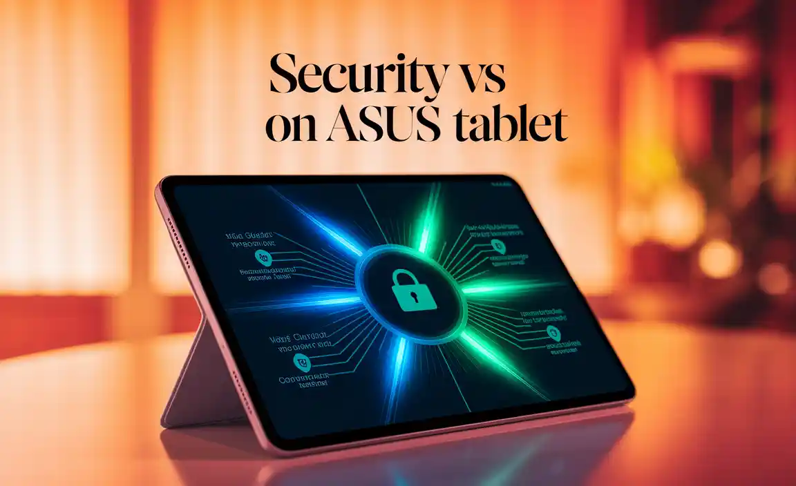 Comparing Security Settings on Asus Tablets