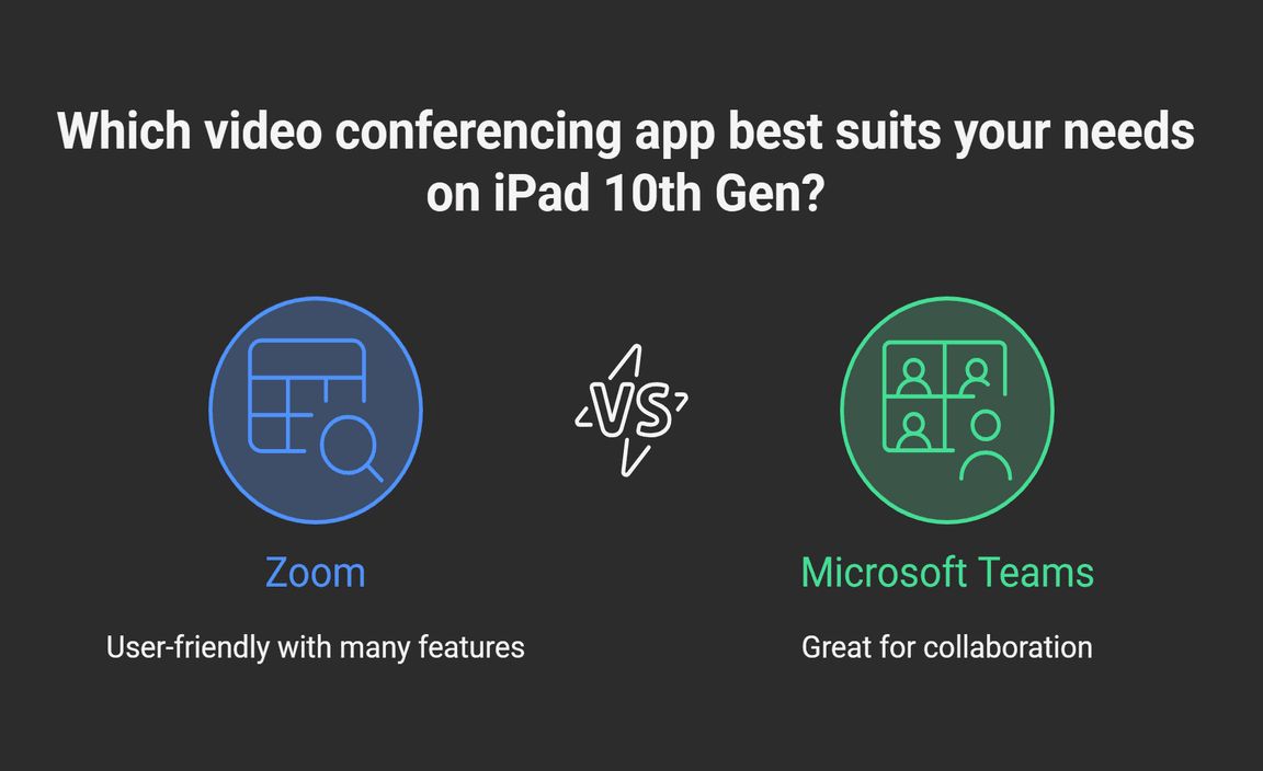 Comparing Zoom with Other Video Conferencing Apps on iPad