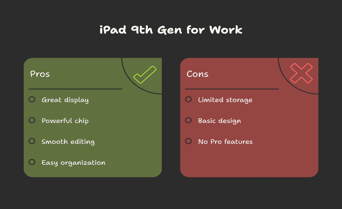 Comparing iPad 9th Gen with Other Tablets for Work