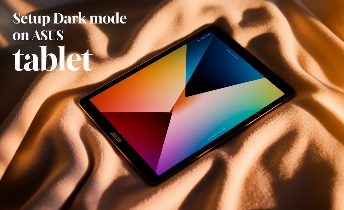 Compatibility of Dark Mode on ASUS Tablets