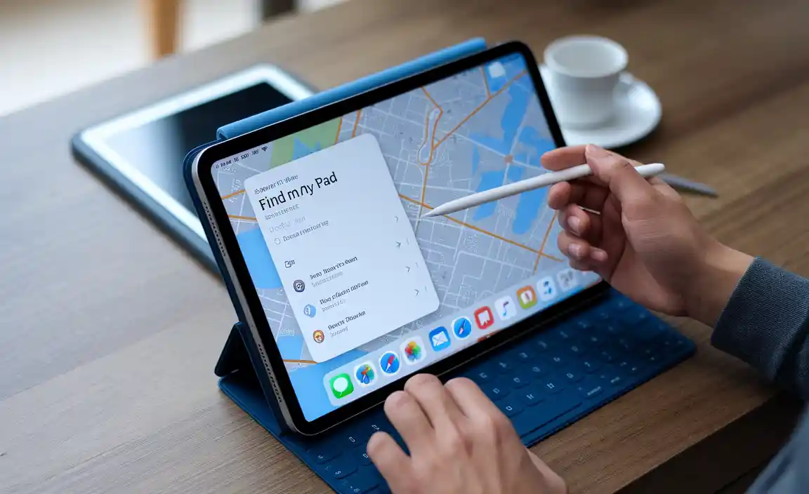 Configuring Find My iPad