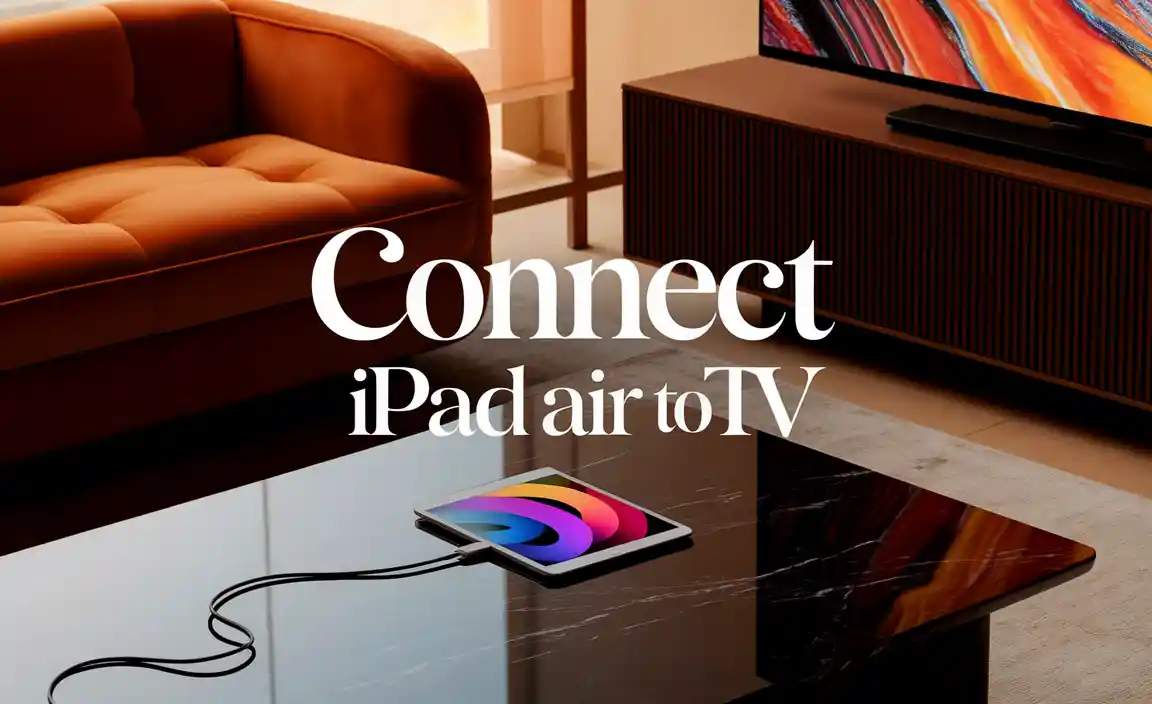 Connect Ipad Air To Tv