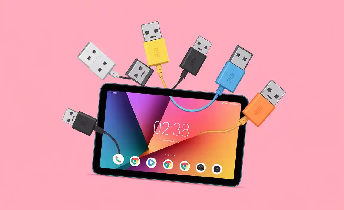 Connecting External Devices via USB