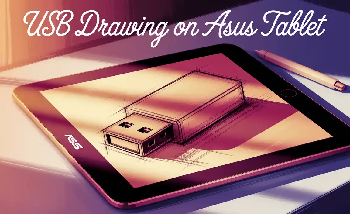 Connecting Your Drawing Device via USB