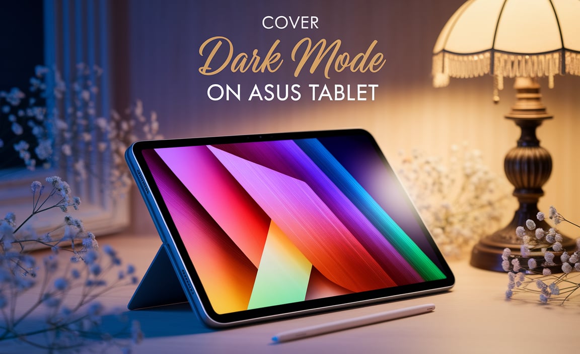 Cover Dark Mode on ASUS Tablet