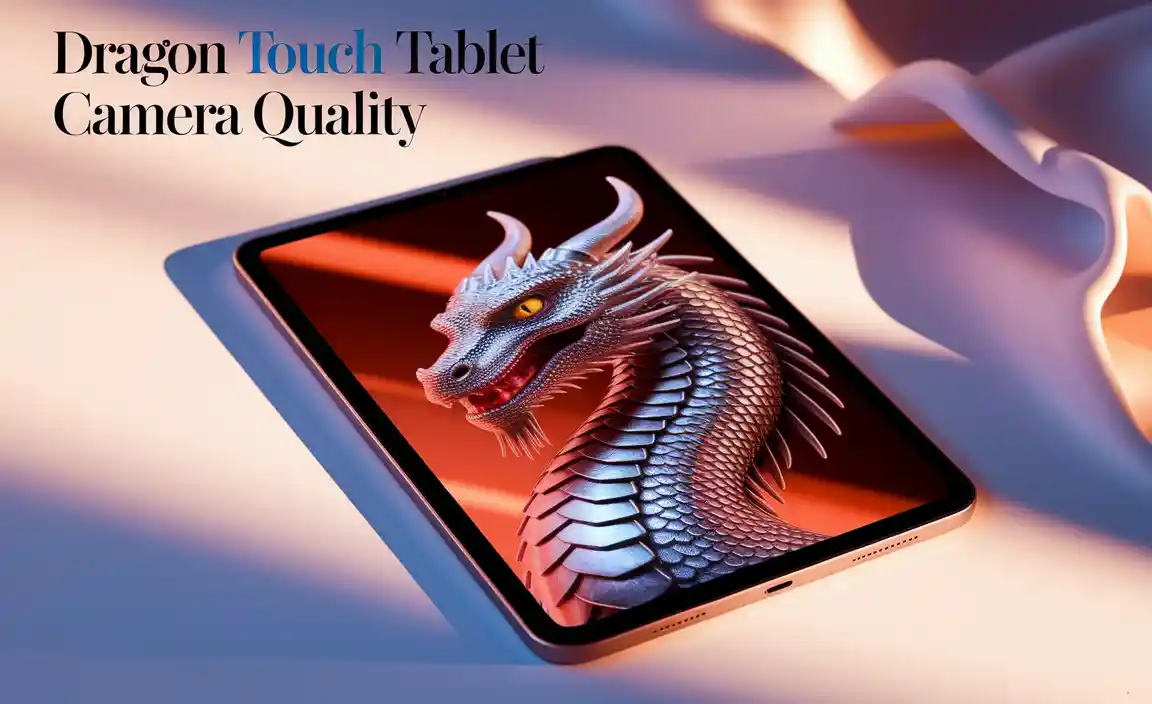 Dragon Touch Tablet Camera Quality