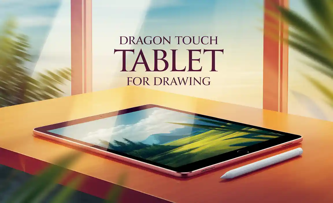 Dragon Touch Tablet for Drawing