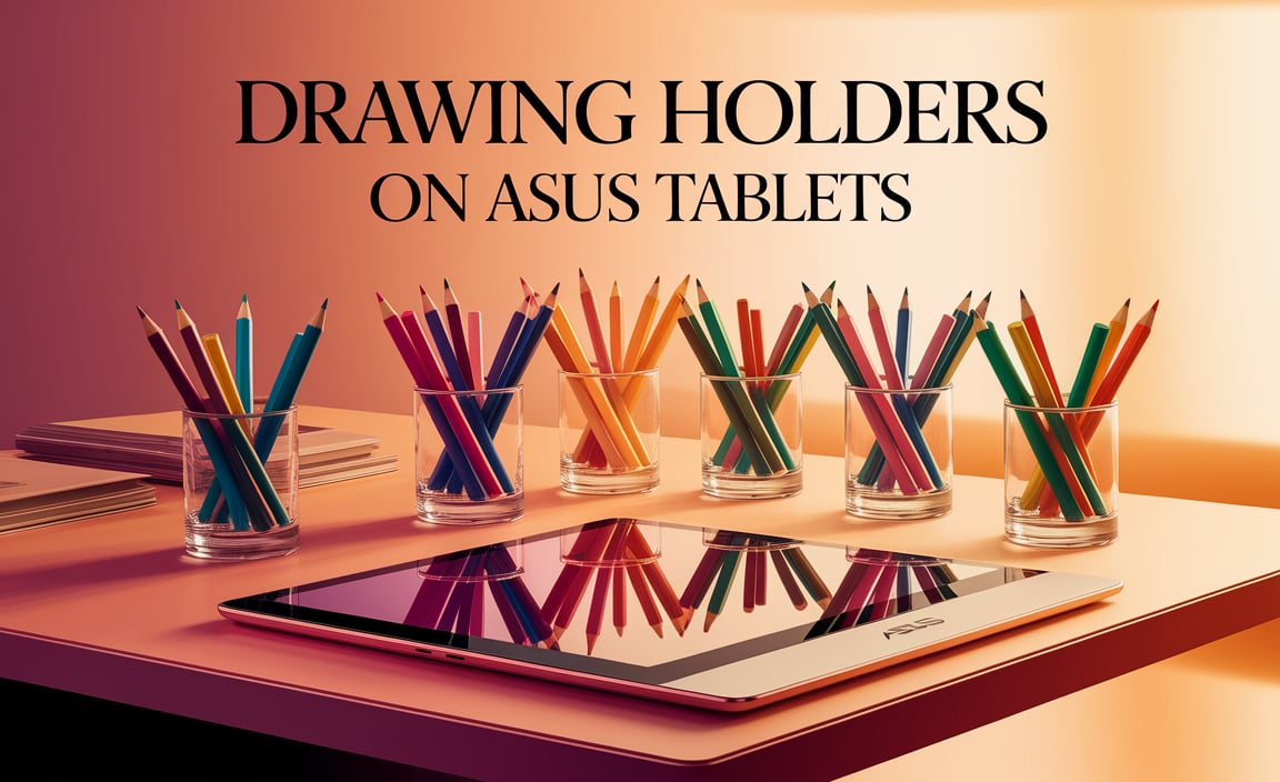 Drawing Holders on Asus Tablets
