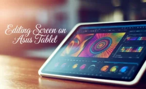 Editing Screen on ASUS Tablet
