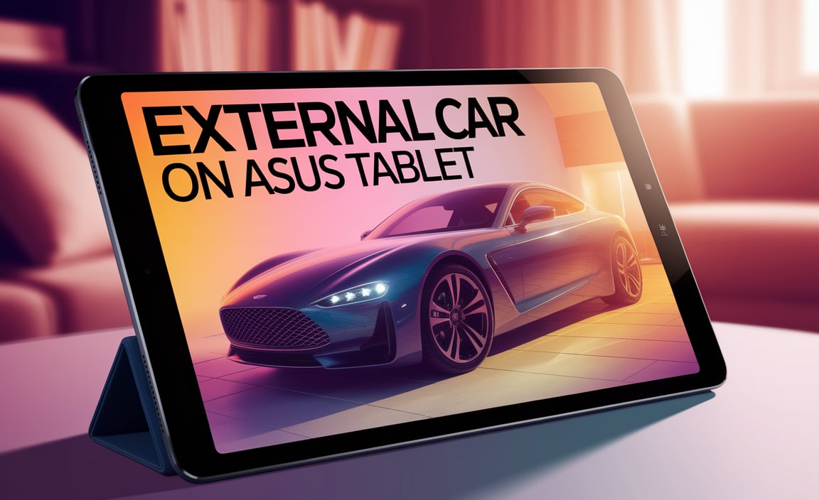 External Car on Asus Tablet