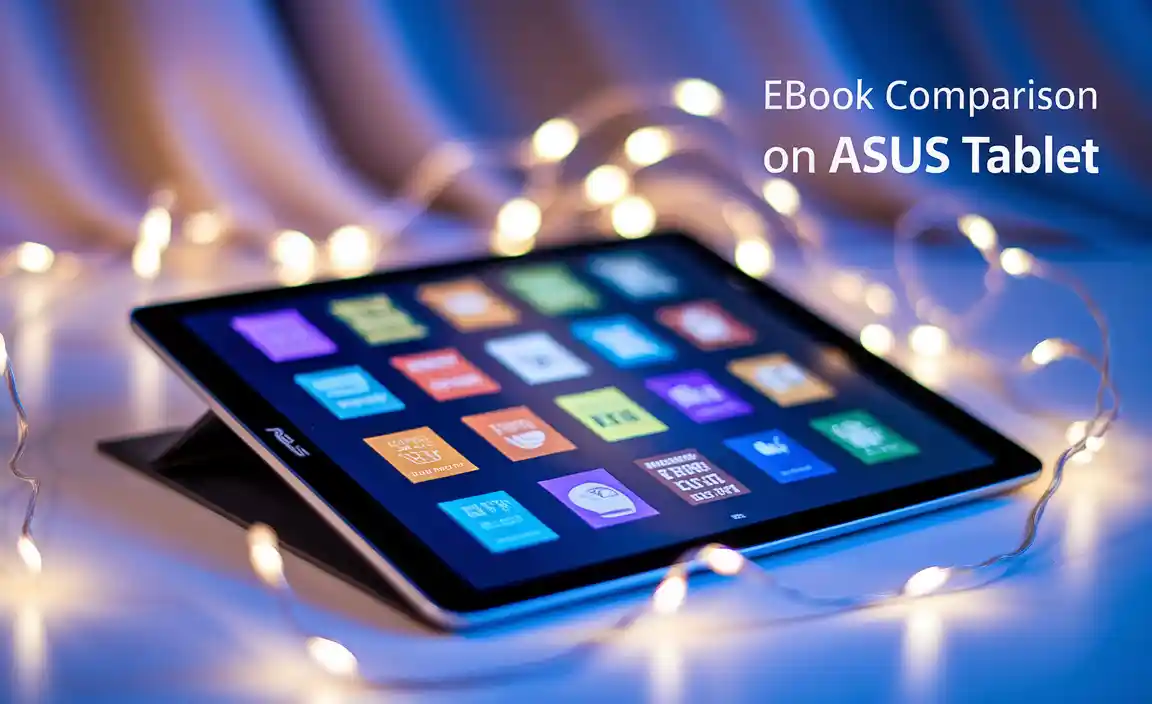 Features of ASUS Tablets for eBook Reading