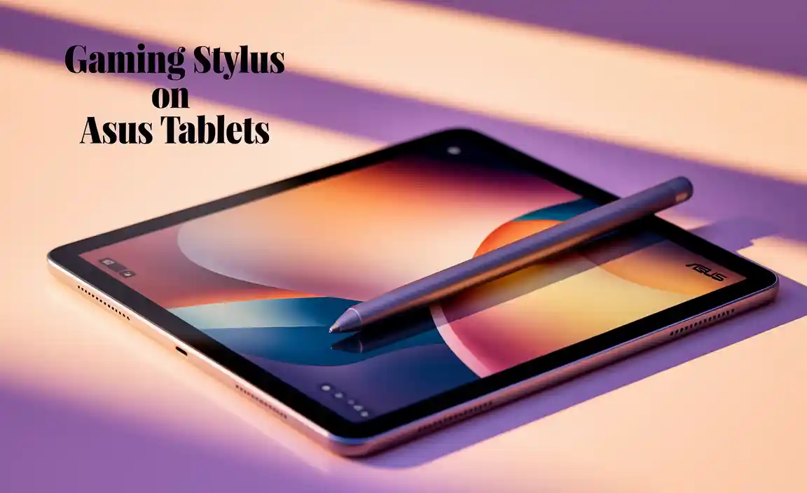Gaming Stylus on ASUS Tablets