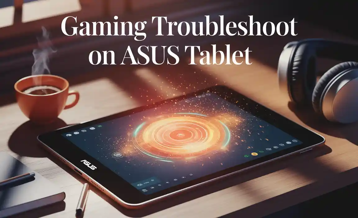 Gaming Troubleshoot on Asus Tablet