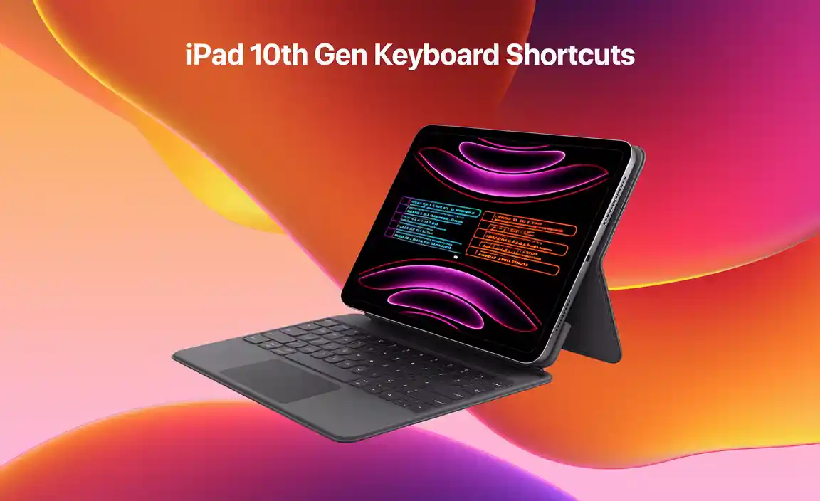 Getting Started with iPad 10th Gen Keyboard Shortcuts