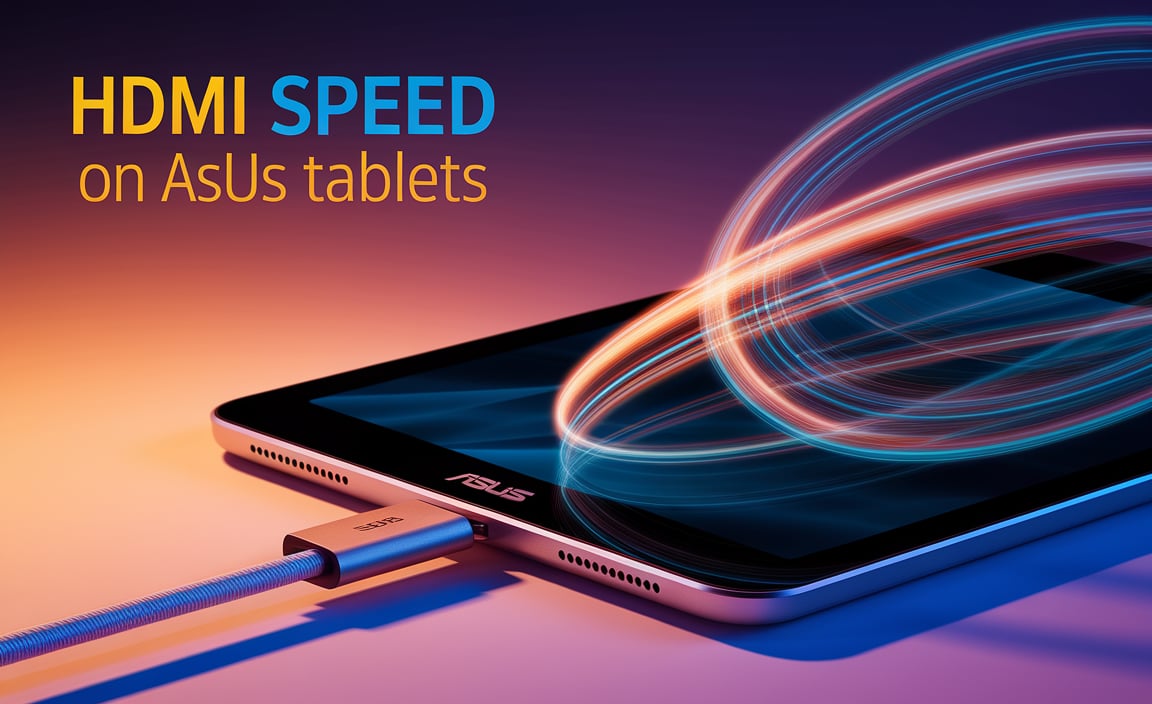 HDMI Speed Requirements for ASUS Tablets