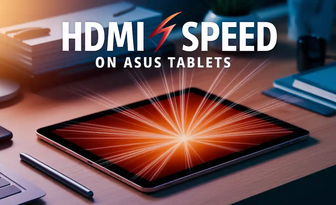 HDMI Speed on ASUS Tablets