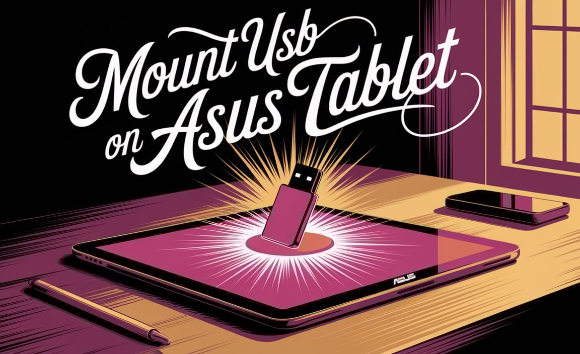 How To Mount Usb On Asus Tablet A Simple Guide
