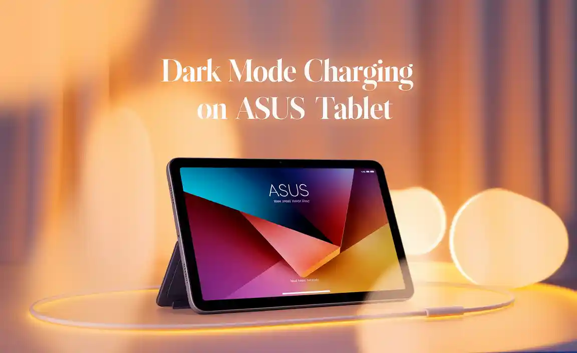 How to Enable Dark Mode on Asus Tablets