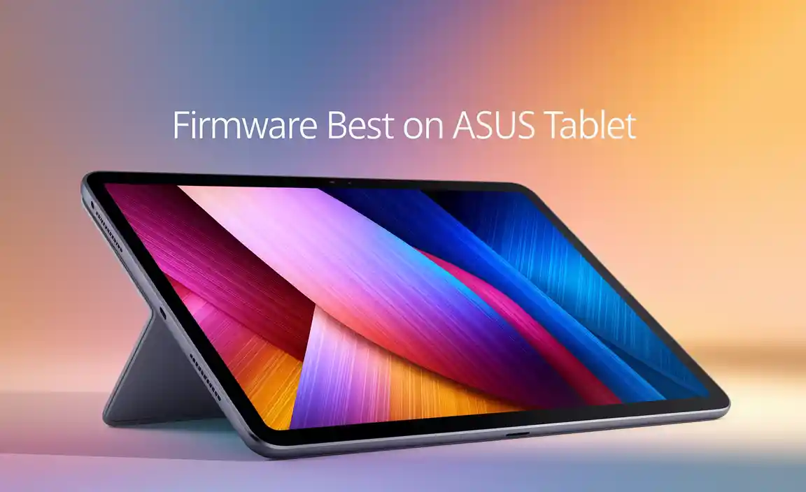 How to Identify the Best Firmware for Your Asus Tablet Model