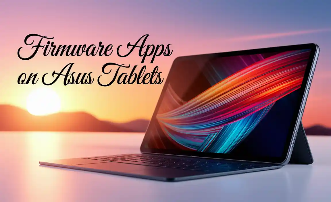 How to Install Firmware Apps on Your ASUS Tablet